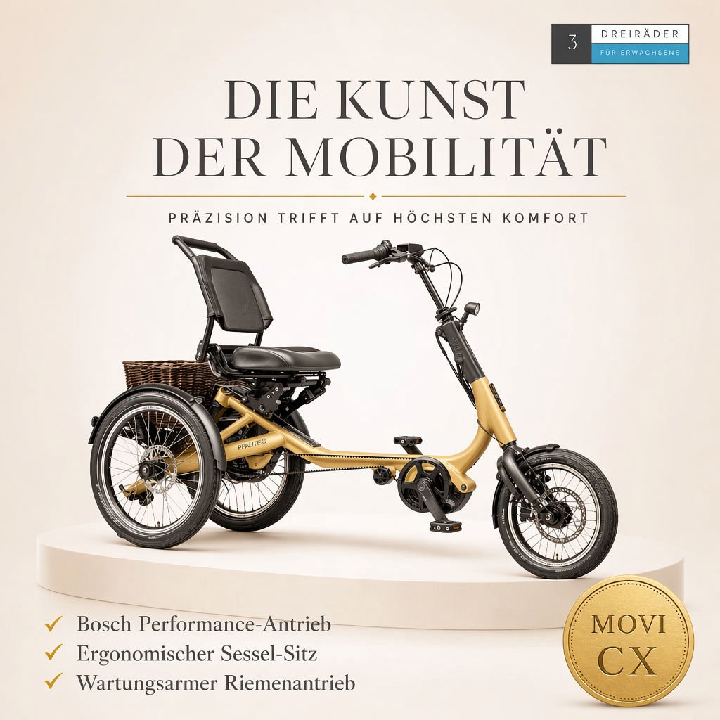 Movi CX Dreirad von Pfautec