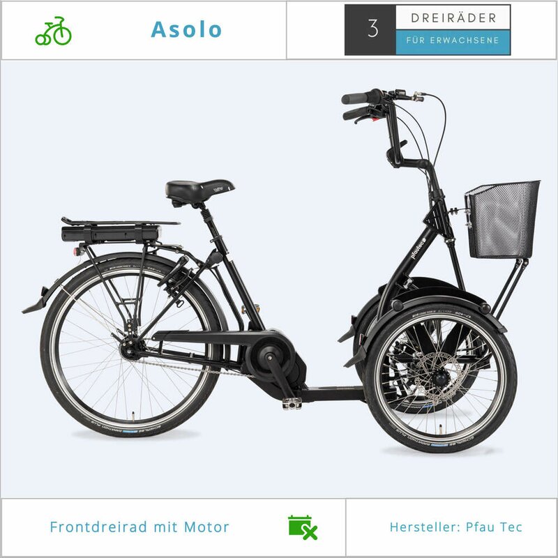 Asolo Front Dreirad mit Motor
